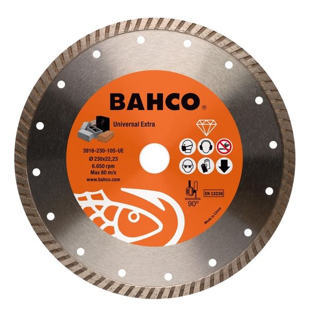 Timanttikatkaisulaikka Bahco Turbo, 125x2.5x22.23mm
