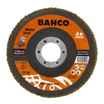Lamellilaikka Bahco INOX+Fe T42 P60 125 x 22,23mm, tasainen