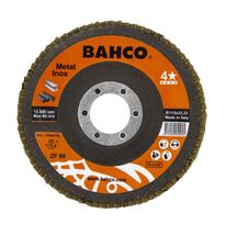 Lamellilaikka Bahco Flat INOX+Fe T42 P80, 125x22.23mm