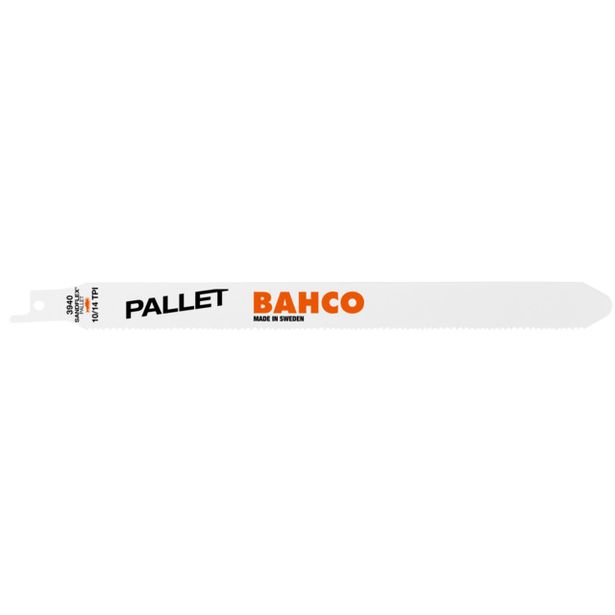 Puukkosahanterä Bahco Sandflex Bi-Metal DSL 228x0,9mm, 10/14TPI, lavoille, 100kpl