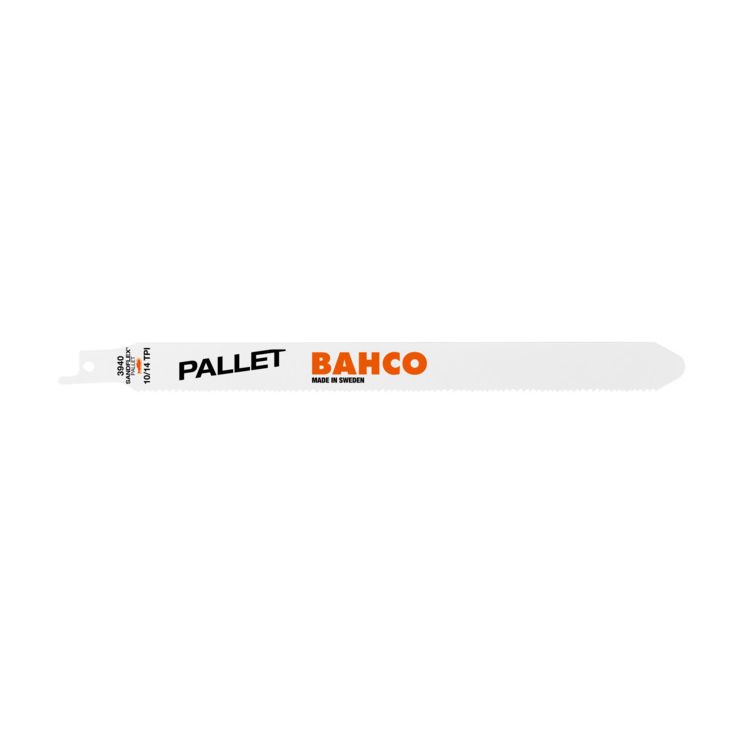 Puukkosahanterä Bahco Sandflex Bi-Metal DSL 228x0,9mm, 10/14TPI, lavoille, 100kpl