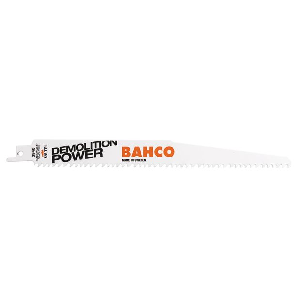 Puukkosahanterä Bahco Sandflex Dsl Demolition Power bimetal, 228mm, 2 kpl
