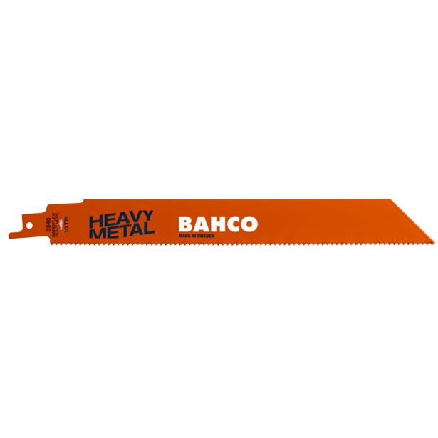 Puukkosahanterä Bahco Sandflex Bi-Metal ST 228x0,9mm, 8/12TPI, metallille, 2kpl