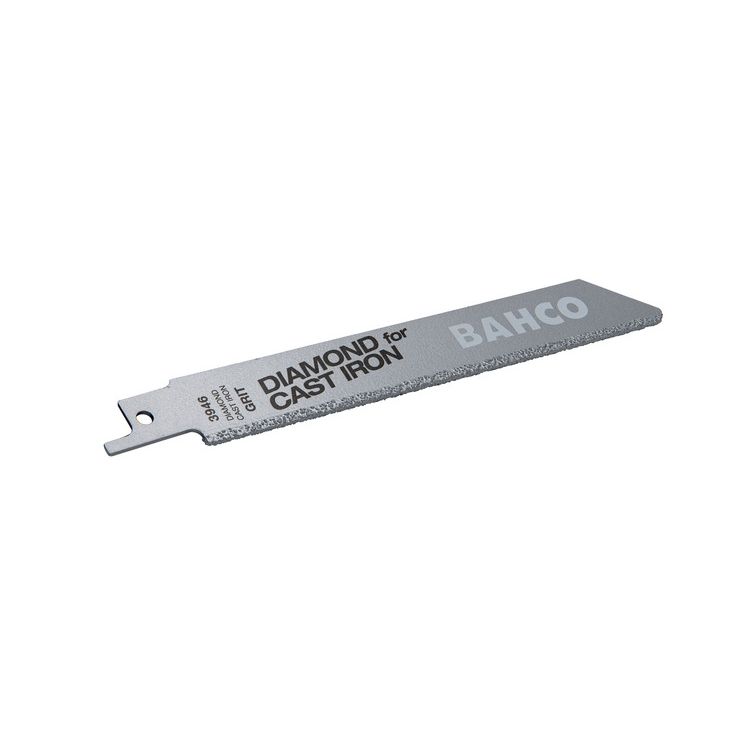 Puukkosahanterä Bahco timanttijyväpinnoitteella 150x1,23mm, valuraudalle ja laatoille, 2kpl