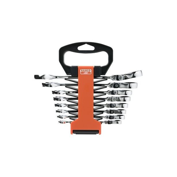 Räikkälenkkiavainsarja Bahco 41RM 8–19mm, 8kpl