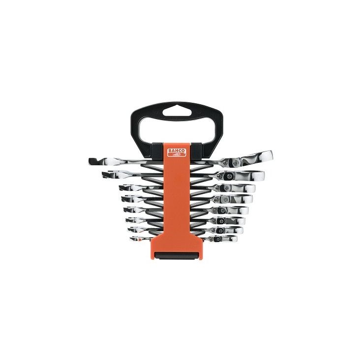 Räikkälenkkiavainsarja Bahco 41RM 8–19mm, 8kpl