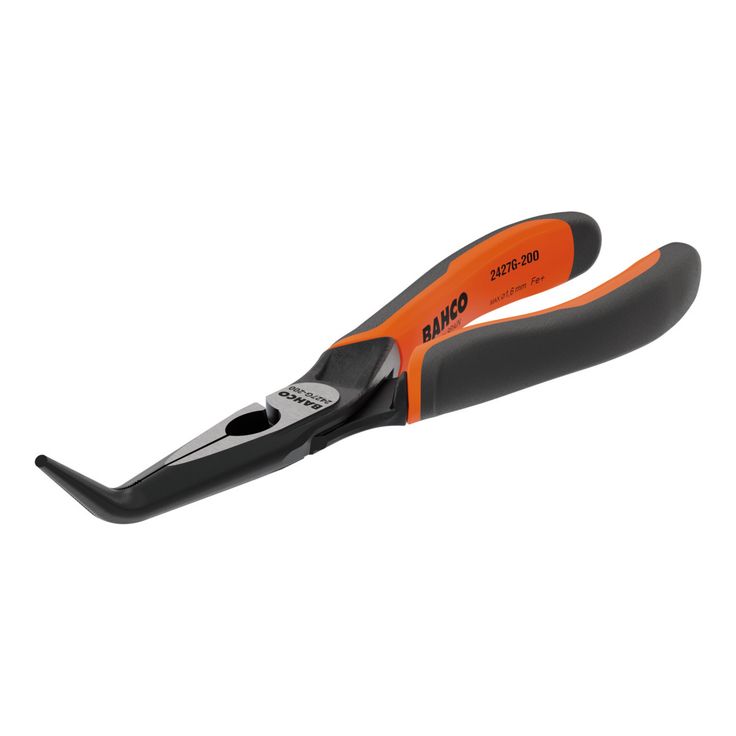 Kärkipihdit Bahco Ergo, 200mm, 60° taivutetut kärjet