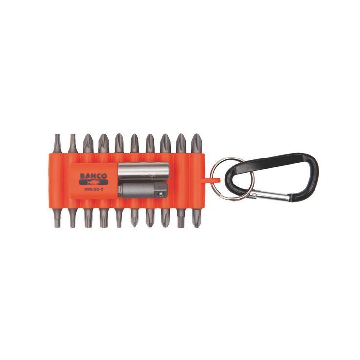 Kärkisarja Bahco Ph+pz+torx+hex, 25mm, 22 kpl