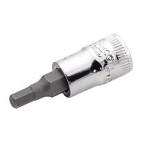 Kuusiokolohylsy Bahco 6709M, lyhyt, 1/4&quot;, 5mm