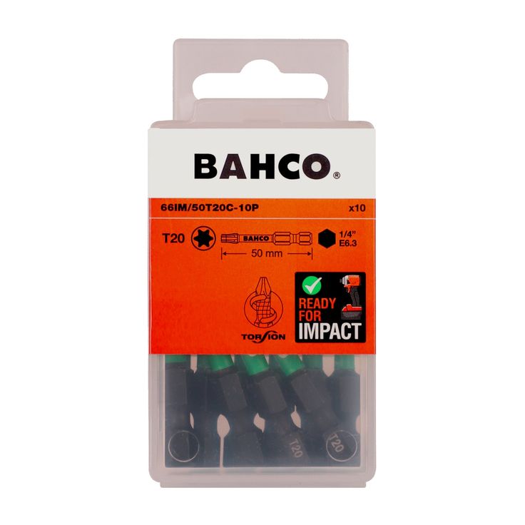 Iskukärki Bahco 66IM T20 50mm, 10kpl