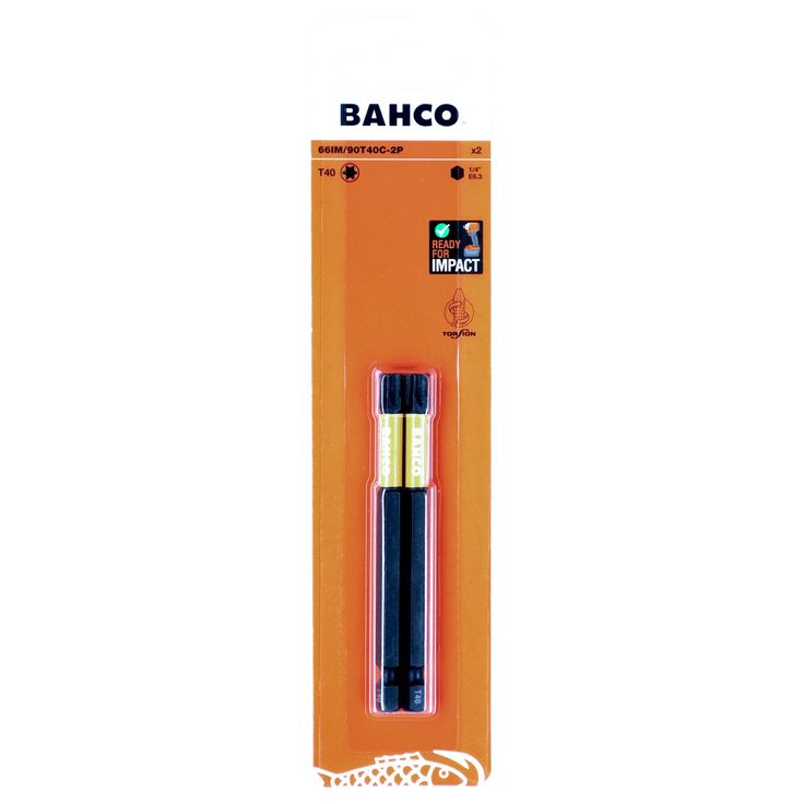 Kärkisarja Bahco 66IM T40, 90mm, 2 kpl
