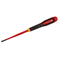 Sähköeristetty ruuvimeisseli Bahco Ergo™ Slim Slotted, 1, 0 x 5, 5x125mm, 1, 0x5