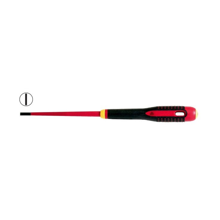 Sähköeristetty ruuvimeisseli Bahco Ergo Slim 1,2x6,5x150mm 1000V VDE