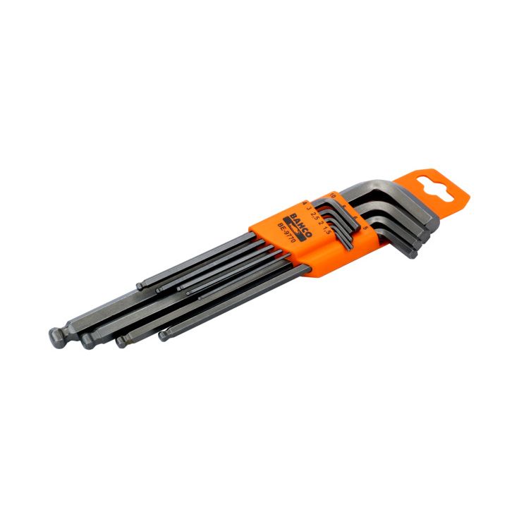 Kuusiokolosarja Bahco BE-9770, pallopää
