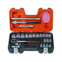 Hylsysarja Bahco S240, 1/2&quot;, 10-32mm, 24 osaa