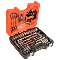 Hylsysarja Bahco, 1/4&quot; + 1/2&quot;, 91 kpl, 4–32mm