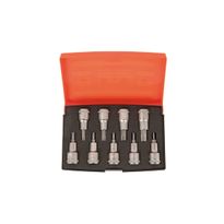 Hylsysarja Bahco S9TORX, 1/2&quot;, Torx-kärki, 9 osaa