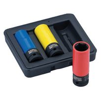 Iskuhylsysarja Bahco syvä 17/19/21mm 1/2&quot; 3kpl