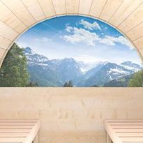 Maisemaikkuna, puolikuu, 2m