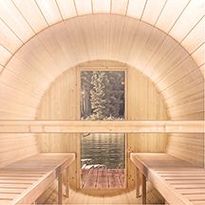 Pyöreä peilimaisemaikkuna, Ø2m