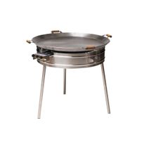 Paellasetti GrillSymbol Expert-960 Ø96cm kaasupoltin säädinletkusetti teräs