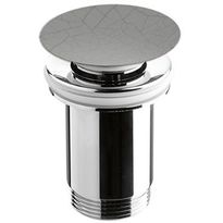 Pohjaventtiili Bathco 60, pop-up, ylivuotosuojalla, Bari- ja Villareal-altaisiin, harmaa