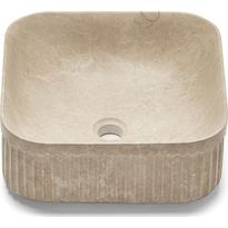 Malja-allas Bathco Striae, 390x390mm, eri värejä