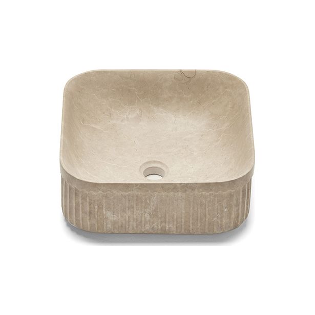 Malja-allas Bathco Striae, 390x390mm, beige