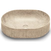 Malja-allas Bathco Striae Oval, 580x380mm, eri värejä