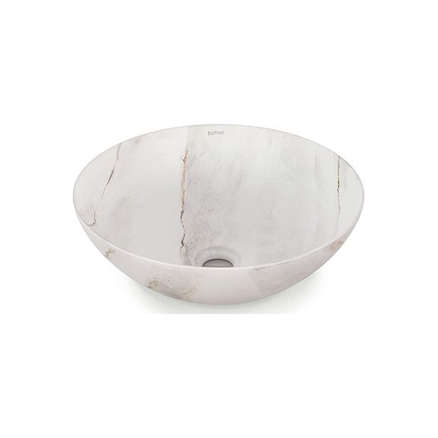 Malja-allas Bathco Luena, Ø400mm, calacatta