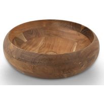 Malja-allas Bathco Bangalore Ø450mm akaasiapuu