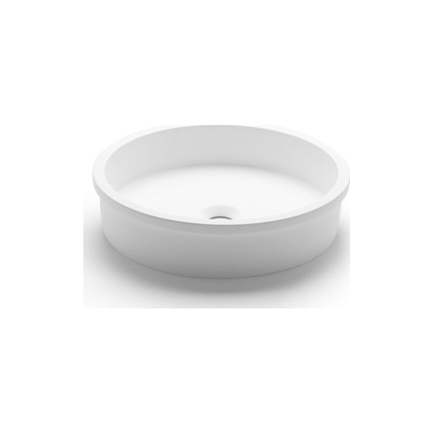 Malja-allas Bathco Bayona, Ø420mm, mattavalkoinen