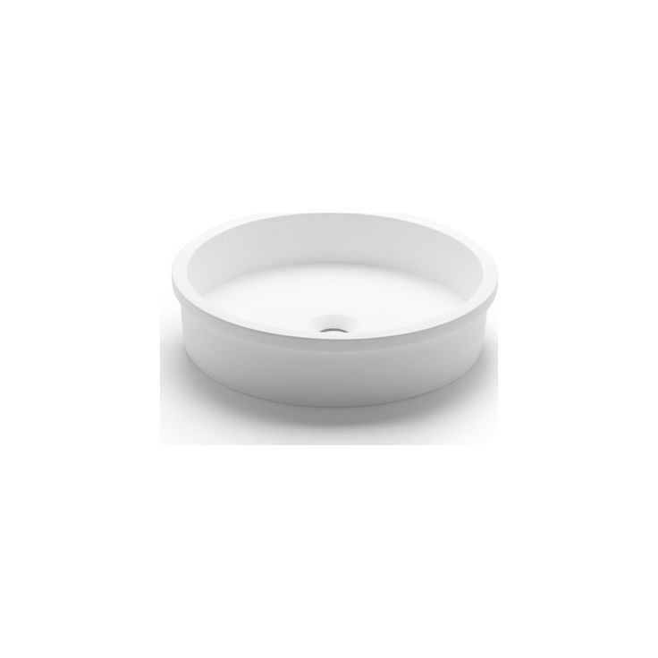Malja-allas Bathco Bayona, Ø420mm, mattavalkoinen
