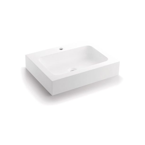 Malja-allas Bathco Luena, 1000x450mm, valkoinen