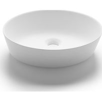 Malja-allas Bathco Umbria, Ø380mm, mattavalkoinen