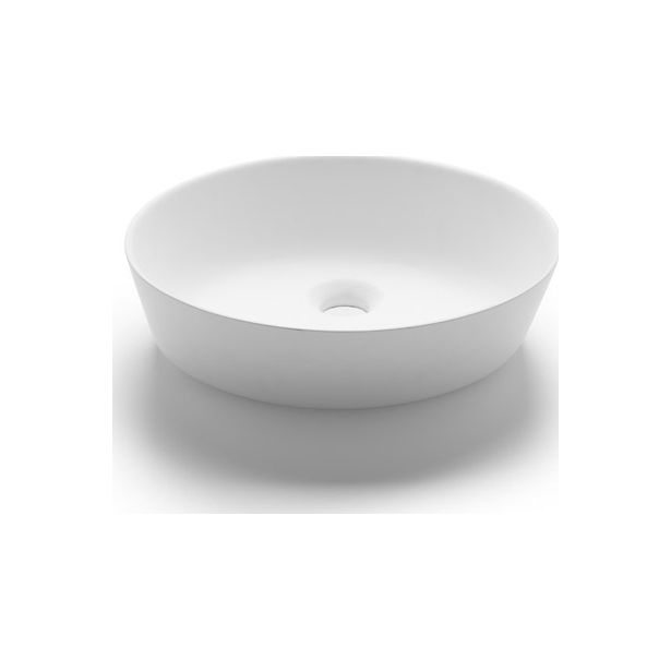 Malja-allas Bathco Umbria, Ø380mm, mattavalkoinen