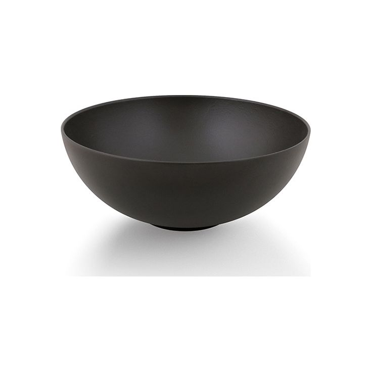 Malja-allas Bathco Ribera, Ø400mm, musta