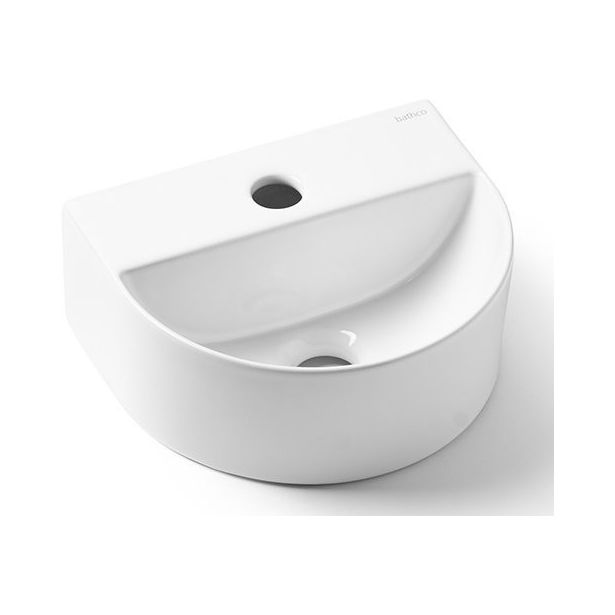 Pesuallas Bathco Nava 300x250mm valkoinen