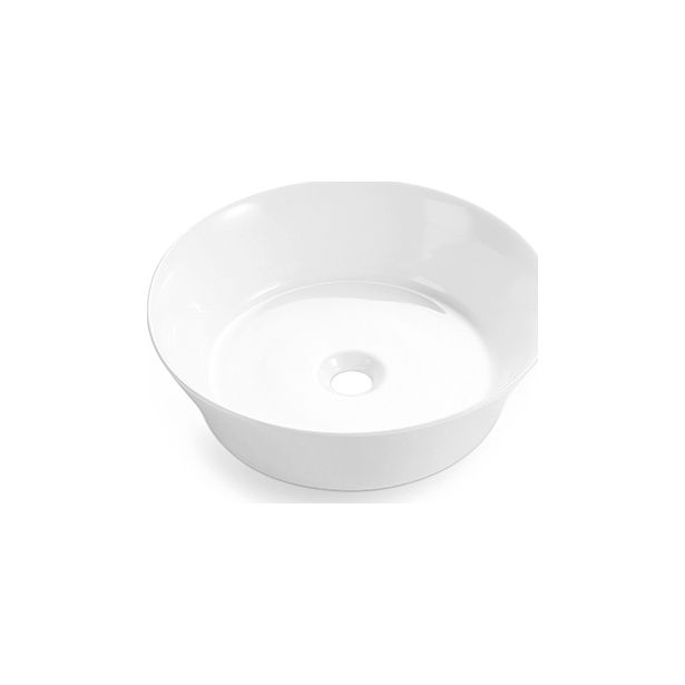 Malja-allas Bathco Volta, Ø350mm, valkoinen