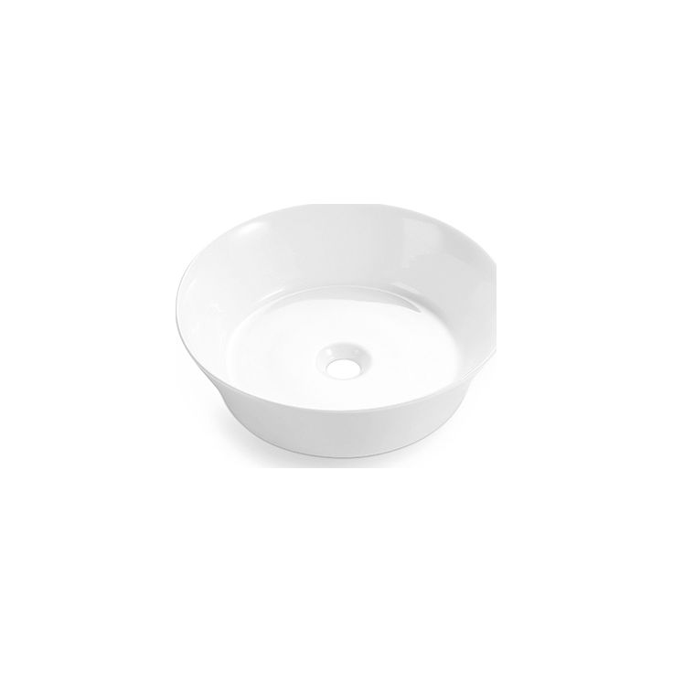 Malja-allas Bathco Volta, Ø350mm, valkoinen