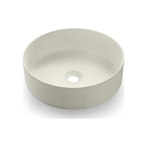Malja-allas Bathco Carnac, Ø355mm, matta luonnonvalkoinen