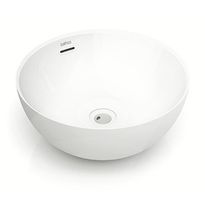 Malja-allas Bathco Bari, Ø370mm, valkoinen