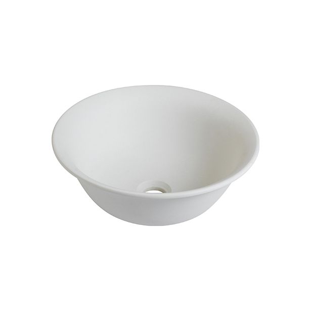 Malja-allas Bathco New Nordic, Ø400mm, matta luonnonvalkoinen