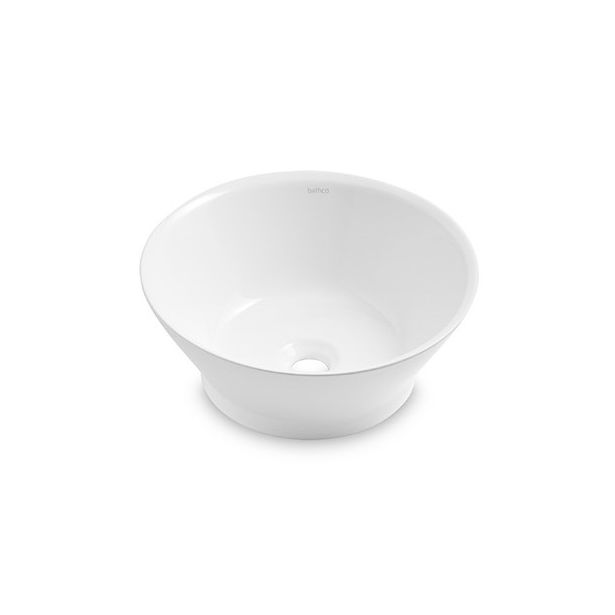 Malja-allas Bathco Etna, Ø395mm, valkoinen