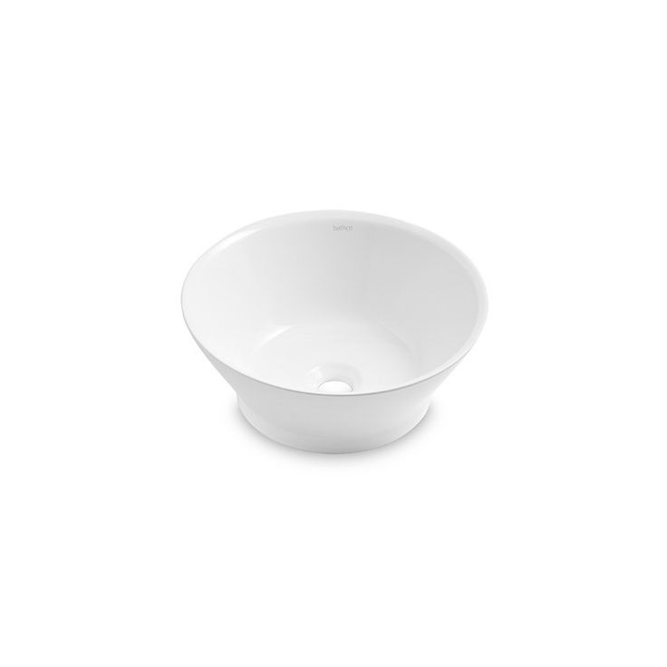 Malja-allas Bathco Etna, Ø395mm, valkoinen