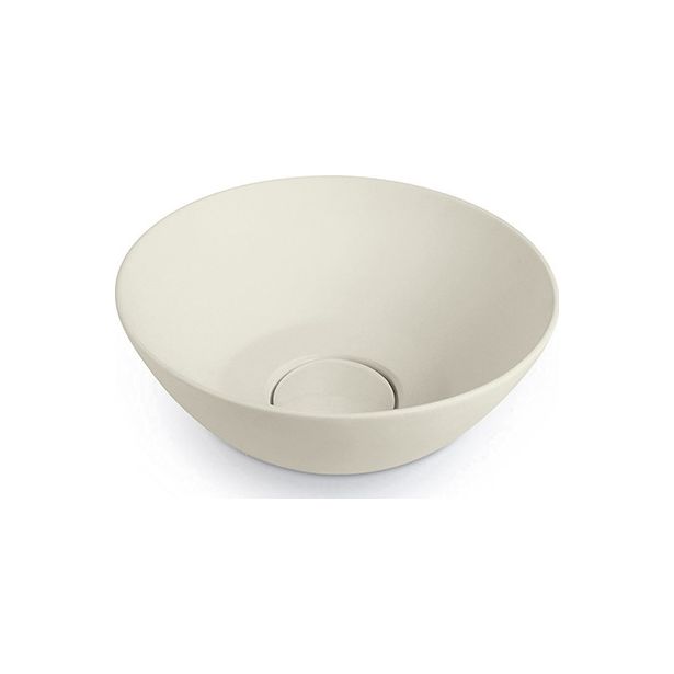 Malja-allas Bathco Nestares, Ø430mm, matta luonnonvalkoinen