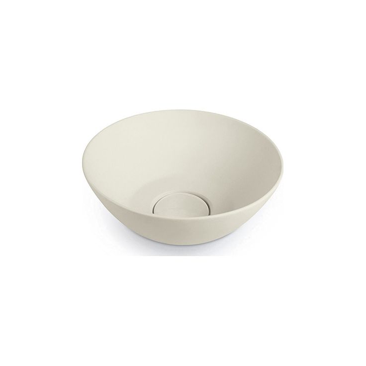 Malja-allas Bathco Nestares, Ø430mm, matta luonnonvalkoinen