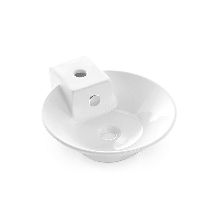 Malja-allas Bathco Biarritz, 380x440mm, valkoinen