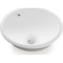 Pesuallas Bathco Cerdena, Ø370mm, valkoinen