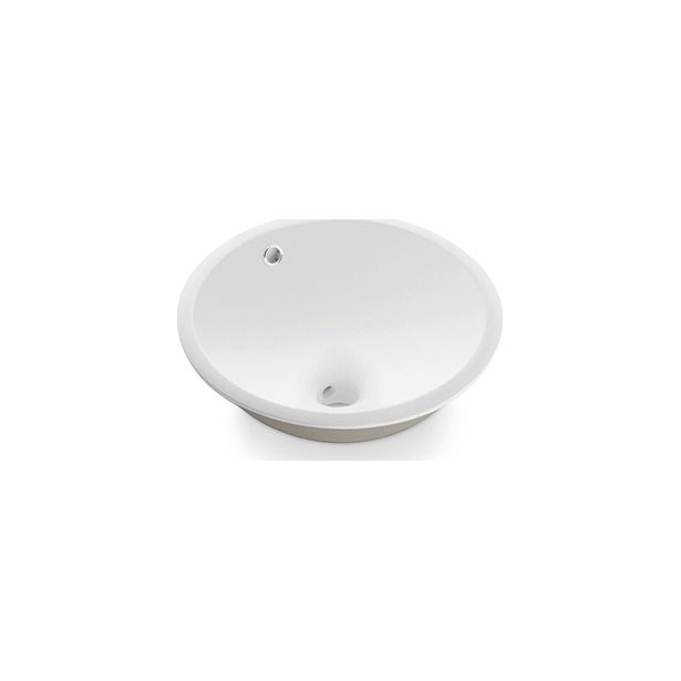 Pesuallas Bathco Cerdena B, Ø420mm, valkoinen